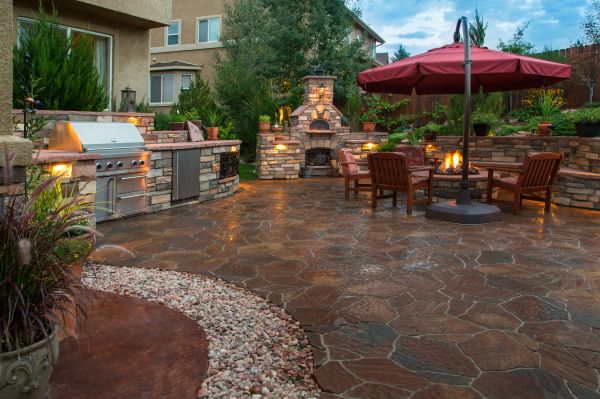 Stone Patio Construction in Arlington Heights