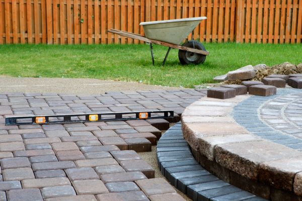 Brick Paver Patio Installation in Arlington Heights
